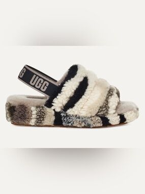 UGG Fluff Yeah Slide Cali Collage size women’s 7